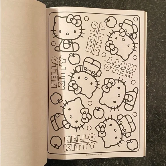 Hello Kitty Advanced Coloring Book - Picture 5 of 6